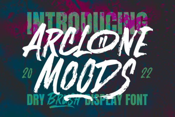 Arclone Moods: A Modern Display Font for Web Design