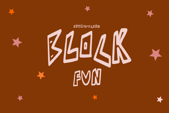 Block Fun: A Playful Font That Boosts Brand Appeal