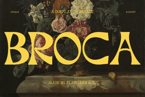 Broca Font for Bold Branding and Visual Impact