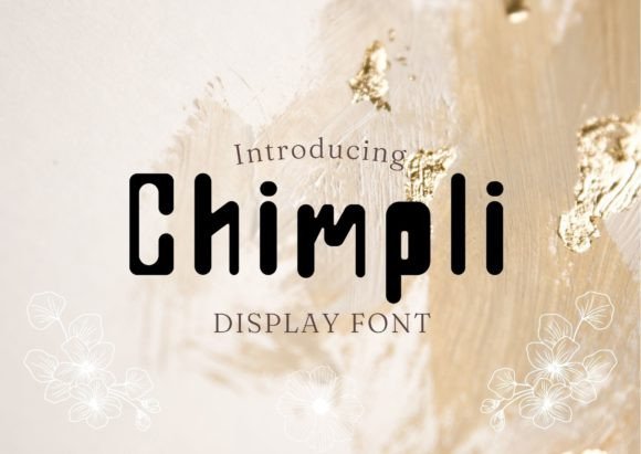 Chimpli: A Playful Font for Professional Branding