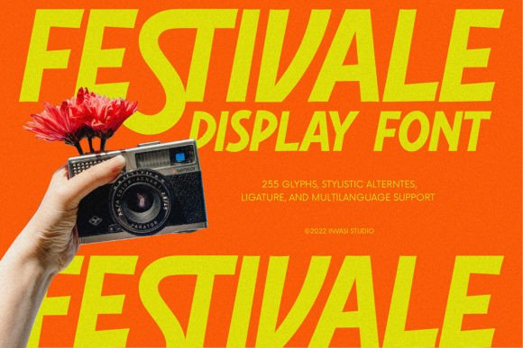 Festivale Font for Handmade Projects