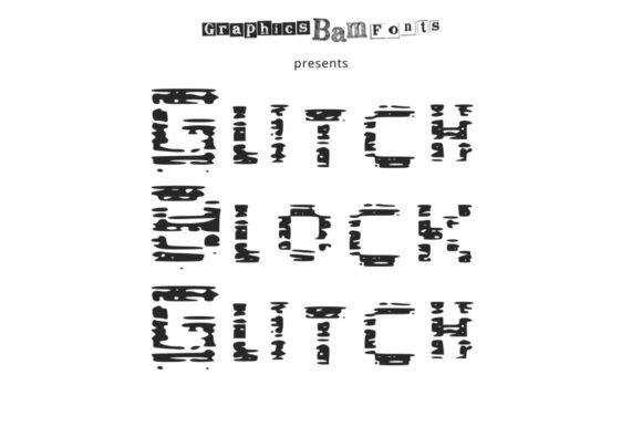Glitch Block Glitch Font for Bold Digital Designs