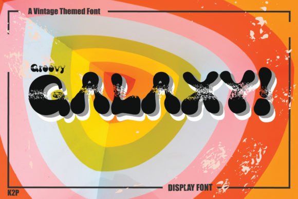 Groovy Galaxy Font for Business Branding