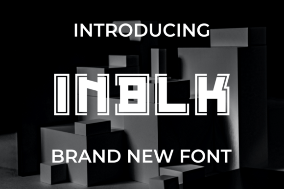 Inblk: A Modern Display Font for Editorial Projects