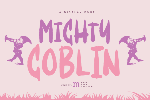 Mighty Goblin Font for Editorial Design