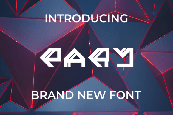Pary Font for Editorial Design and Creative Projects