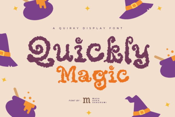 Quickly Magic: A Spooky Display Font for Web Design