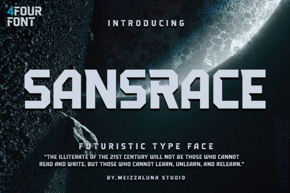 Sansrace: A Modern Typeface for Editorial Design