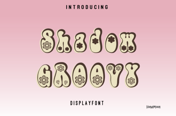Shadow Groovy: A Playful Display Font for Craft Creations