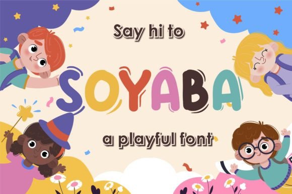 Soyaba: A Playful Font for Handmade Creations