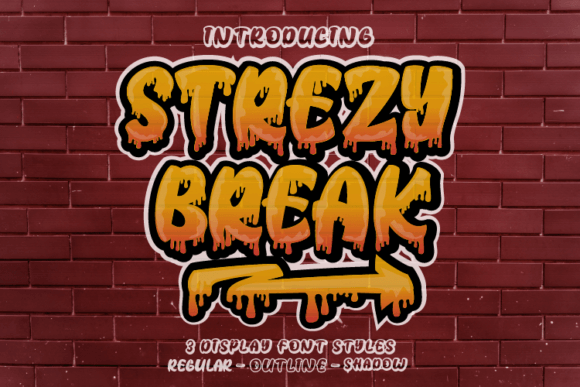 Strezy Break Font for Modern Web Design