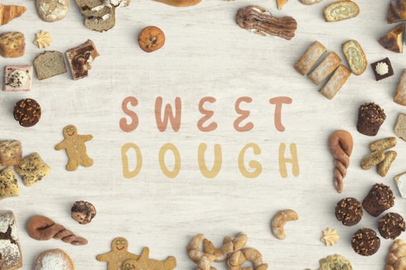 Sweetdough: A Playful Display Font for Creative Publishing