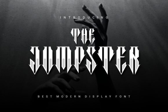 The Jumpster Font for Web Design and Brand Identity